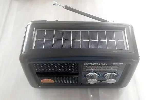 Портативная радиостанция с Bluetooth и солнечной батареей Golon RX-BT978S, Golon Solar RX-BT978S - фото 6 - id-p2193528033