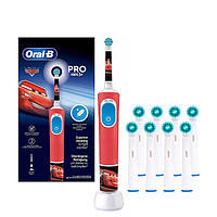 Электрическая зубная щетка Oral-B D103 Vitality Pro Kids Cars