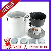 Зернодробилка Фермер КРВ-3400/50L 1 3 кВт 400 кг/ч 50 л Кормоизмельчитель фермер