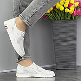 Кросівки жіночі з сіткою білі на літо (121273), фото 2