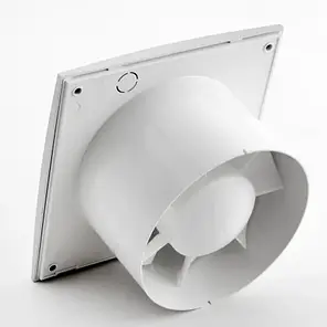 Витяжний вентилятор Europlast E-EXTRA EЕ100HTS таймер/датчик вологості сріблястий, фото 3