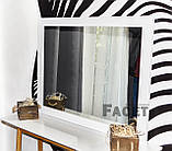 Настінне прямокутне дзеркало Facet 1801 60х78 см у передпокій, коридор, спальню в рамі МДФ, фото 5