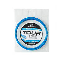 Теннисные струны MAYAMI TOUR HEX 1,23 12m blue GB, код: 2466402