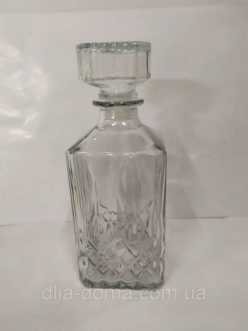 Графин стеклянный для спиртных напитков 1л 9097-10, фото 1
