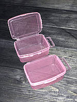 Контейнер пластиковий (2шт./уп.) 748-22, рожевий