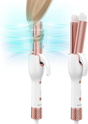 Випрямляч для волосся CkeyiN Flat Iron з прохолодним потоком повітря, щипці для завивання та випрямляч, фото 1