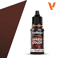 Мідно-коричневий. Фарба водорозчинна для фігур 18мл. VALLEJO Xpress Color 72421