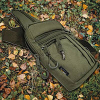 Сумка кобура плечова, наплічна сумка для прихованого носіння пістолета Acropolis СПП-2 (олива)
