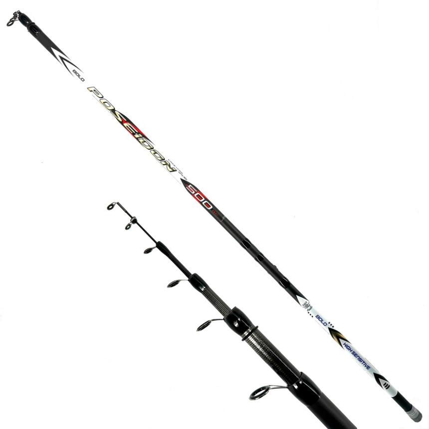 Вудлище телескоп SOLARIS Poseidon боло up to 40г 6m карбон з кільцями