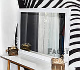 Настінне прямокутне дзеркало Facet 1801 60х78 см у передпокій, коридор, спальню в рамі МДФ, фото 6