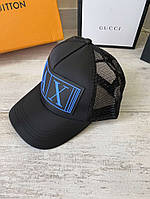 Кепка Armani Baseball Cap With Embossed Logo Blue Отличное качество