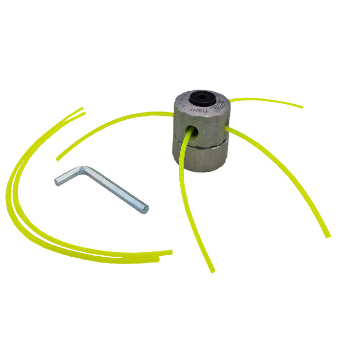 Котушка алюмінієва для бензокоси на 4 виходи