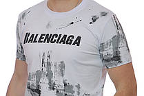 Футболка чоловіча Balenciaga 24-Y-247505 біла, фото 6