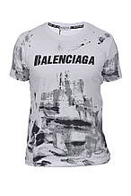 Футболка чоловіча Balenciaga 24-Y-247505 біла