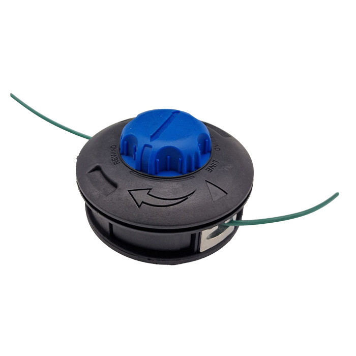 Котушка для бензокоси з автоматичним намотуванням синій носик