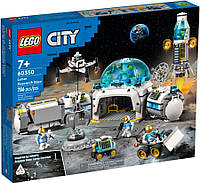 Блоковий конструктор LEGO City Space Місячна наукова база (60350)