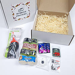 Подарунок для рибалки на день народження BOX-2 (ловля товстолоба) Подарунок на день рибака