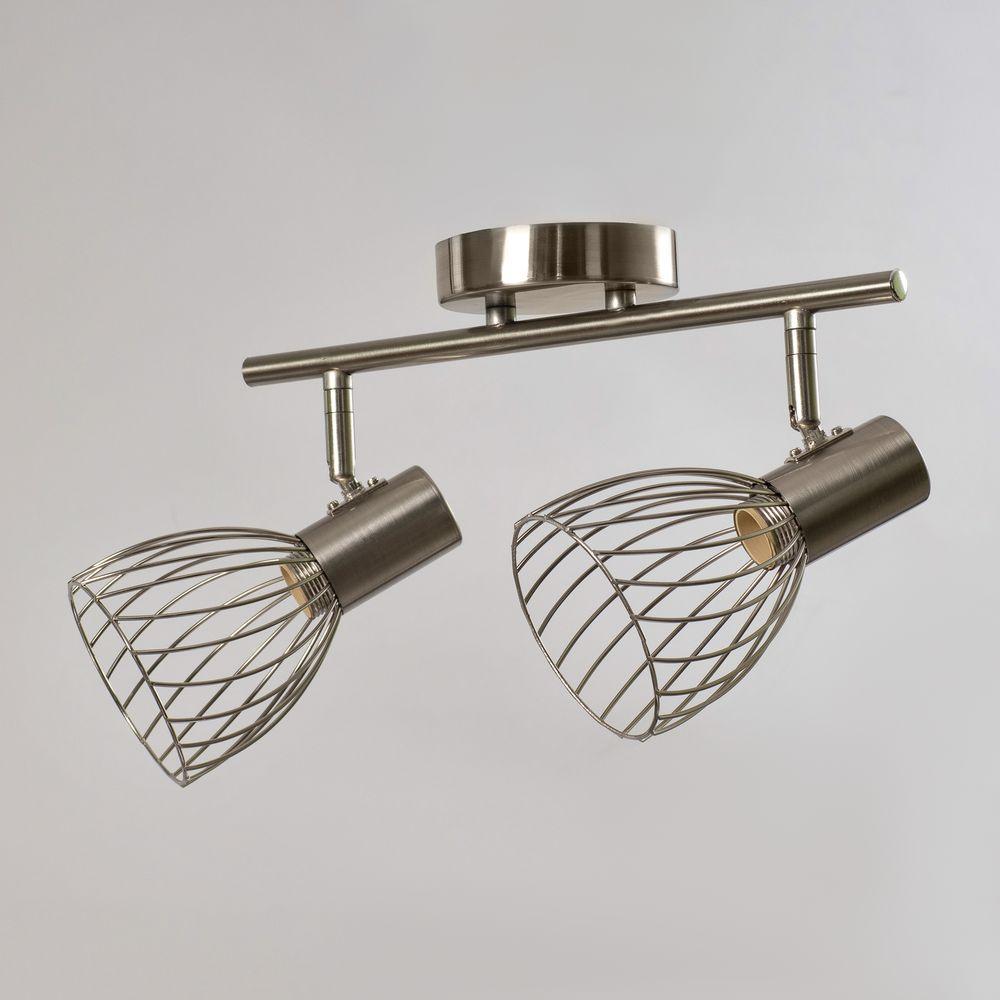 Люстра стельова на два плафони