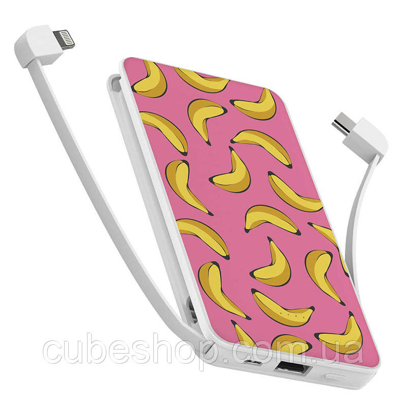 Повербанк (powerbank) "Банани" 10000 мА·год
