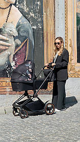 Універсальна коляска 2в1 El Camino Persona 1091-B, Black Art