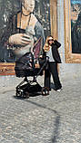 Універсальна коляска 2в1 El Camino Persona 1091-B, Black Art, фото 10