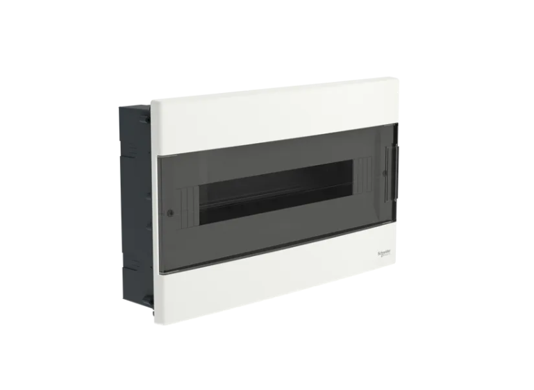 Щит Easy9 EU врізний 18М димчасті двері (арт. EZ9EUA118), фото 1