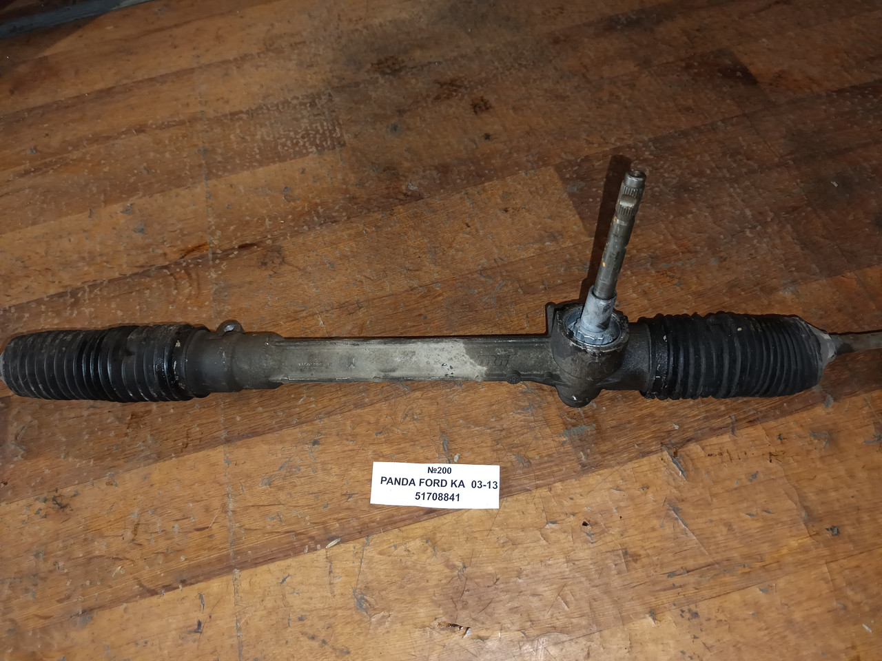 №200 Кермова (рульова) рейка 51708841 для Fiat Panda Ford KA 03-13, фото 1