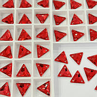 Lux Пришивные стразы Треугольник 12mm, форма-Triangle, цвет Lt.Siam