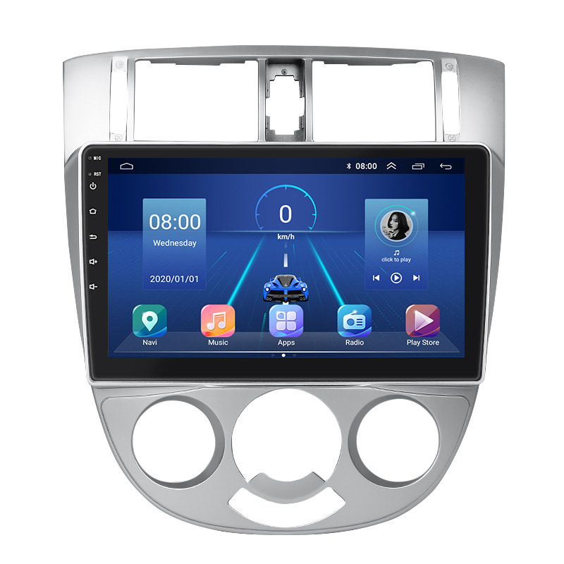 Штатна магнітола Lesko для Buick Excelle I Manual AC 2004-2007 екран 10" 4/32Gb 4G Wi-Fi GPS Top