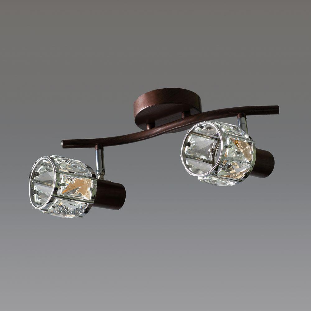 Люстра стельова на два плафони