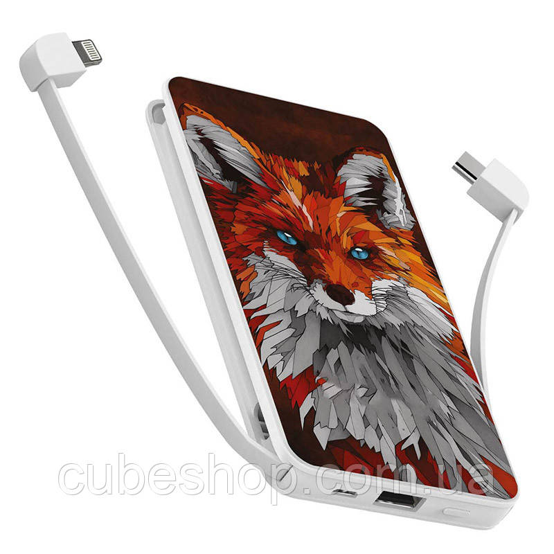 Повербанк (powerbank) "Лис" 10000 мАч