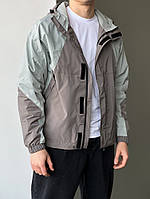 Чоловіча демісезонна куртка - вітровка Reload Urban , світло-сірий высокое качество