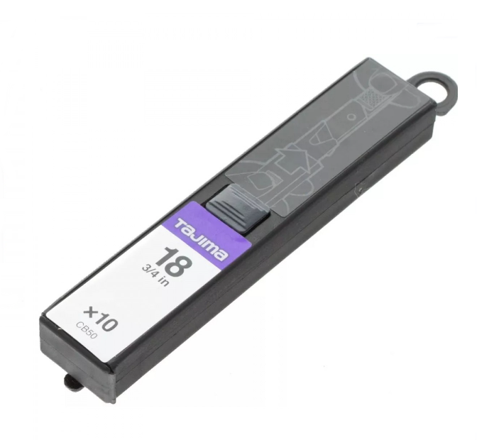 Сегментні леза Premium 18 мм TAJIMA DORA Endura Blades (10 шт), фото 1