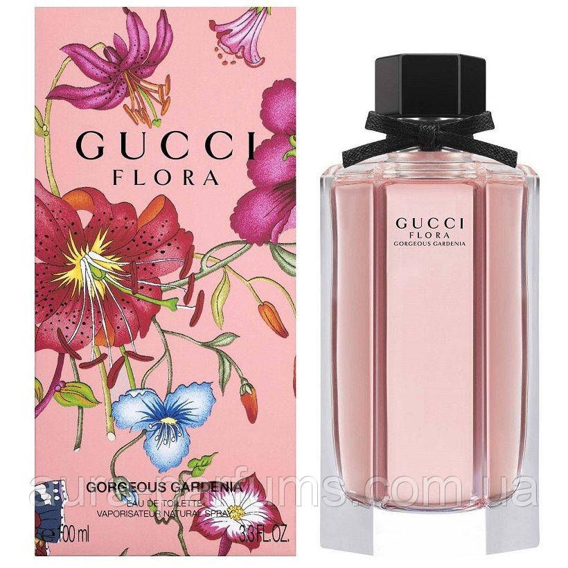 Жіночі парфуми Gucci Flora by Gucci Gorgeous Gardenia Туалетна вода 100 ml/мл оригінал