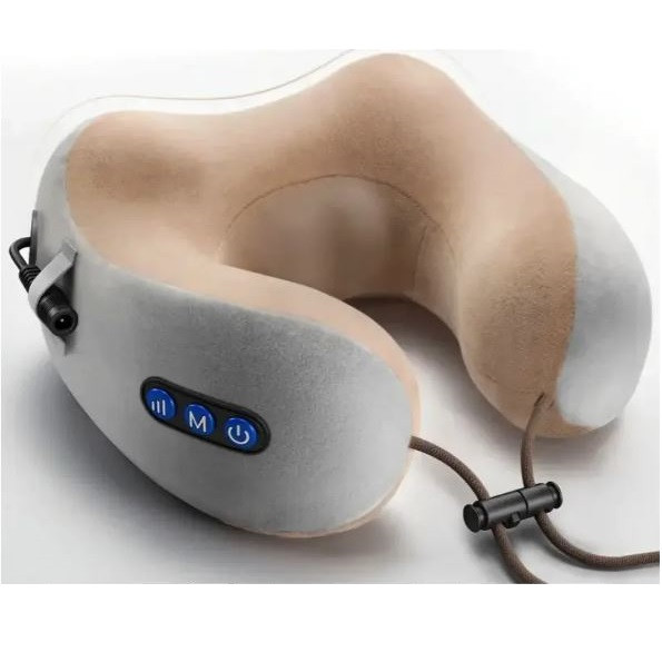 Масажна подушка для шиї U-Shaped Massage Pillow (3409-414), фото 1