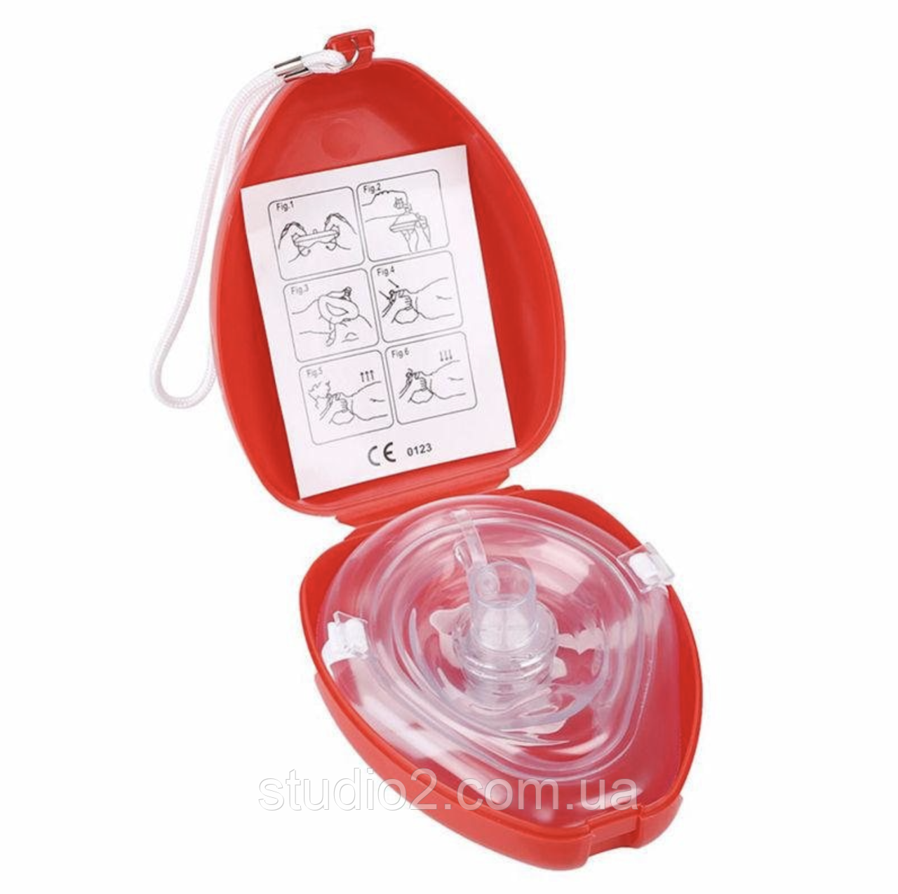 Кишенькова маска Pocket Mask для СЛР, фото 1