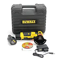 Акумуляторна КШМ болгарка DeWalt DCG125N-18V з 2 АКБ (18V, 2AH), акумуляторна шліфмашина кутова