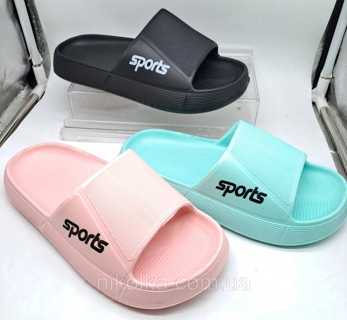 Шльопанці жіночі оптом, 36-41 рр., арт. 1625-2, фото 1