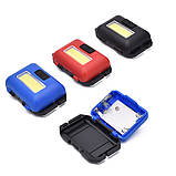 Ліхтарик на лобовий COB Red, фото 3