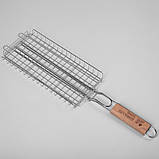 Подарунковий набір для шашлику в коробці, шампура на подарунок BS13 PUMA, фото 5
