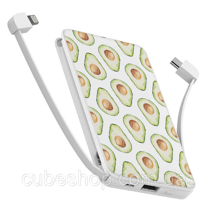 Повербанк (powerbank) "Авокадо" 10000 мА·год