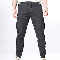 Спортивные штаны мужские "Storm" Intruder графитовые, Размер S / Брюки повседневные с большим количеством карманов