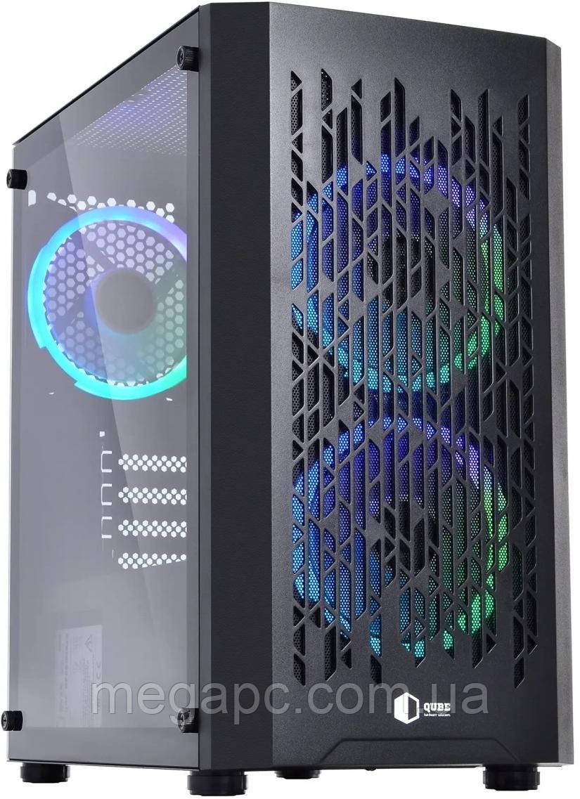 Комп'ютер QUBE Block/ AMD Ryzen 5 5600 RGB/ RX 6600 8GB/ B550/ 16GB/ M2 500GB/ 650w 80+ Bronze