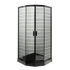 Душова кабіна INSANA Ida Black P 92/5 B LN 90х90х205 мілкий піддон ( А0048480 )