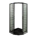 Душова кабіна INSANA Ida Black P 92/5 B LN 90х90х205 мілкий піддон ( А0048480 ), фото 3