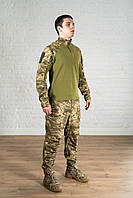 Качественный костюм для военных рипстоп летний зсу пиксель камуфляжный военная форма мм14 тактическая rip-stop