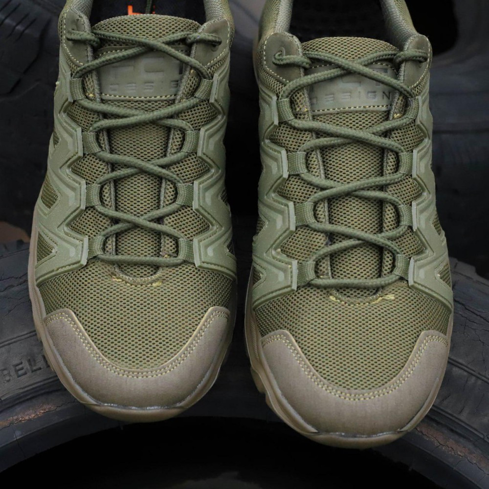 Кросівки літні сітка Salomon-Inspired Tactical Mesh Sneakers олива высокое качество - фото 4 - id-p2193595023