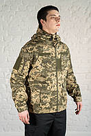 Тактическая военная куртка Pixel рип стоп мужская для зсу штурмовая мм14 Ripstop полевая армейская камуфляжная