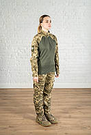 Форма піксель мм14 для всу ріпстоп статутна польова тактична костюм літній піксельний камуфляжний військовий