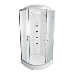 Гідробокс TKF90/1 Білий оникс WG 90x90x215 мілкий піддон ( А0045221 )